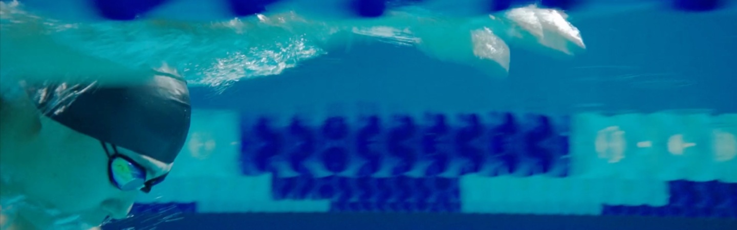 athlete swimming