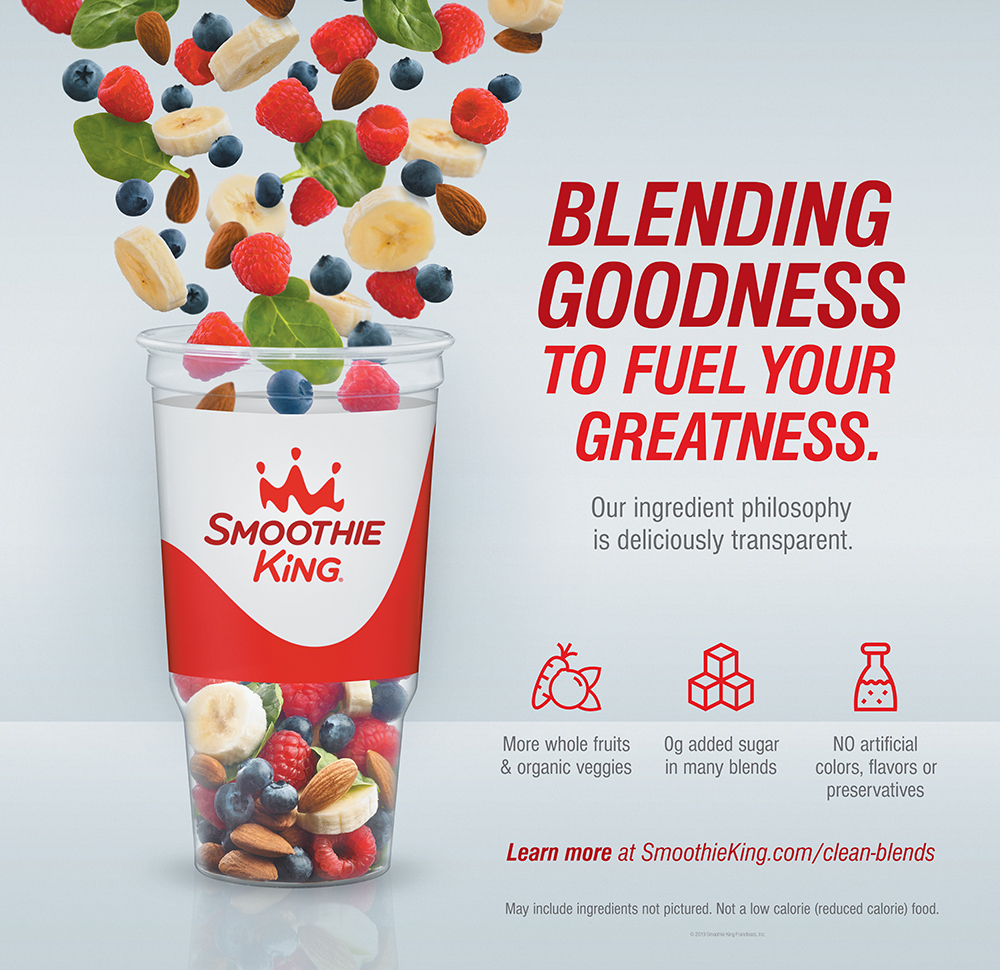 Healthiest Options At Smoothie King