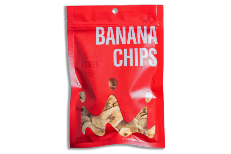 Banana chips detail