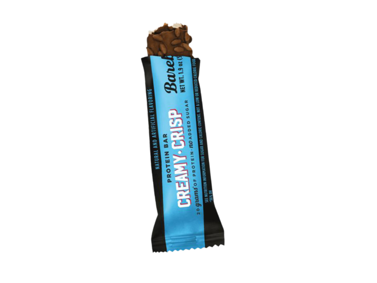 Barbells protein bar creamy crisp detail page