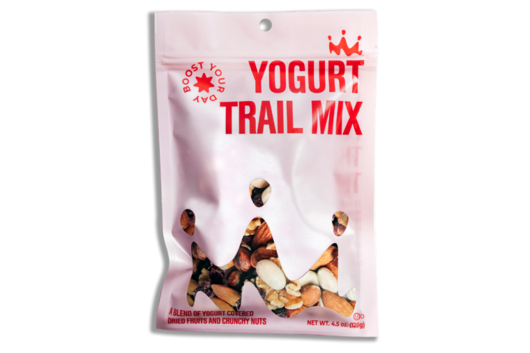Yogurt trail mix detial