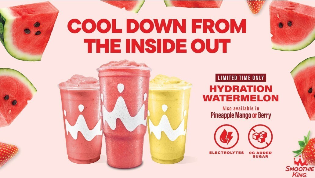Smoothie King Hydration Smoothies