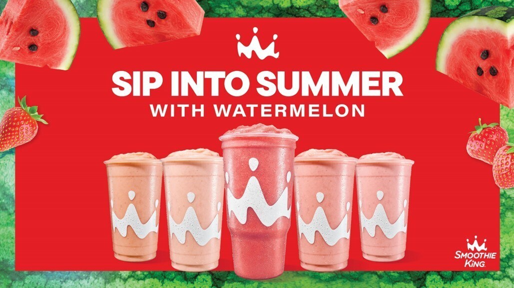 Smoothie King Watermelon-Inspired Smoothies