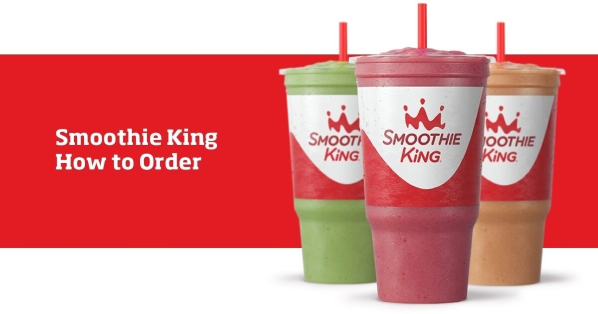 How to Order at Smoothie King.