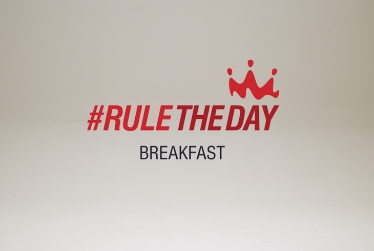 rule the day breakfast title card