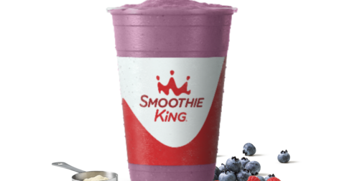 Power Meal™ Blueberry Raspberry Smoothie King
