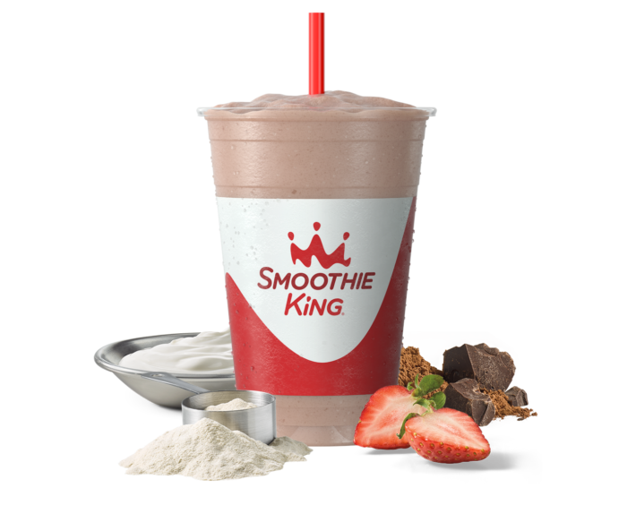 Berry smoothie ingredients