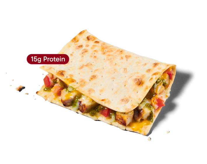 Flatbread with chicken plus protein