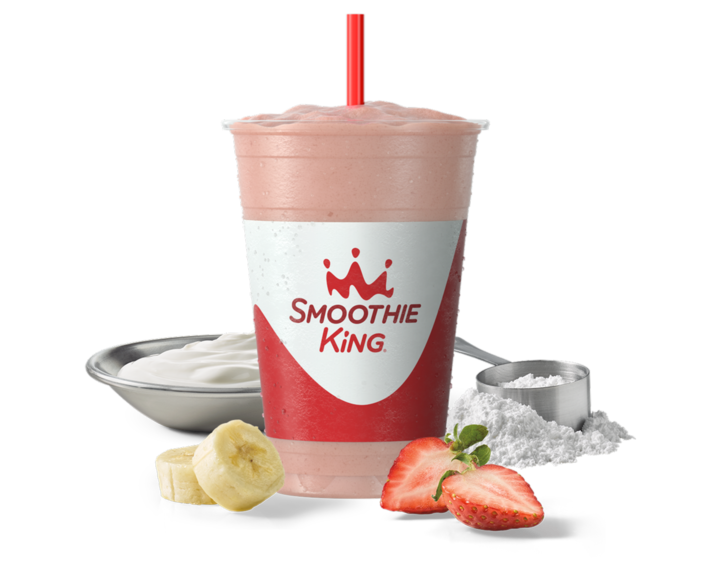 Gut health strawberry banana ingredients