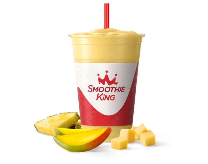 Sk fitness mango pineapple with ingredients