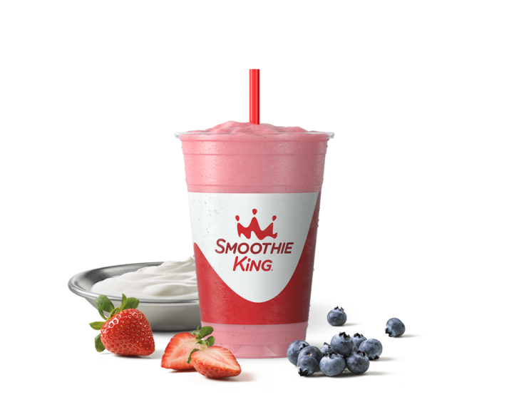 Kids Cup, Blueberry & Strawberry Yogurt