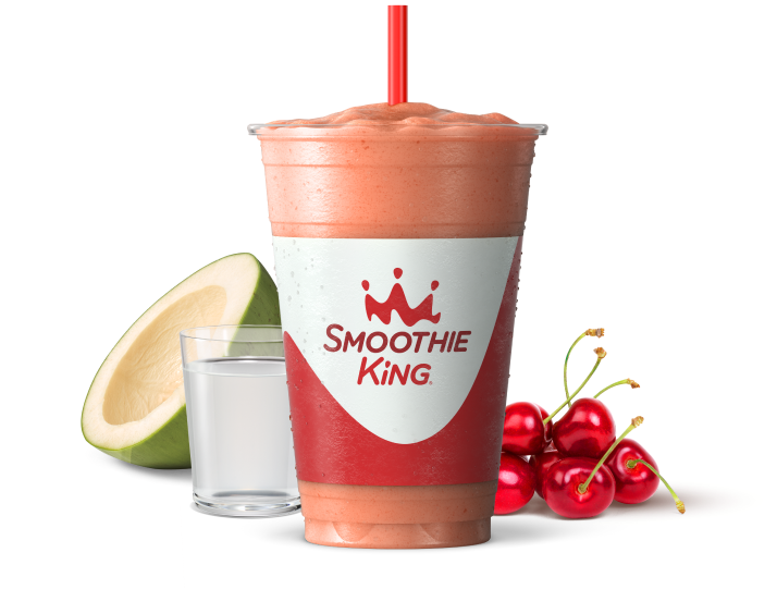 Sk wellness tart cherry lemonade cup with ingredients